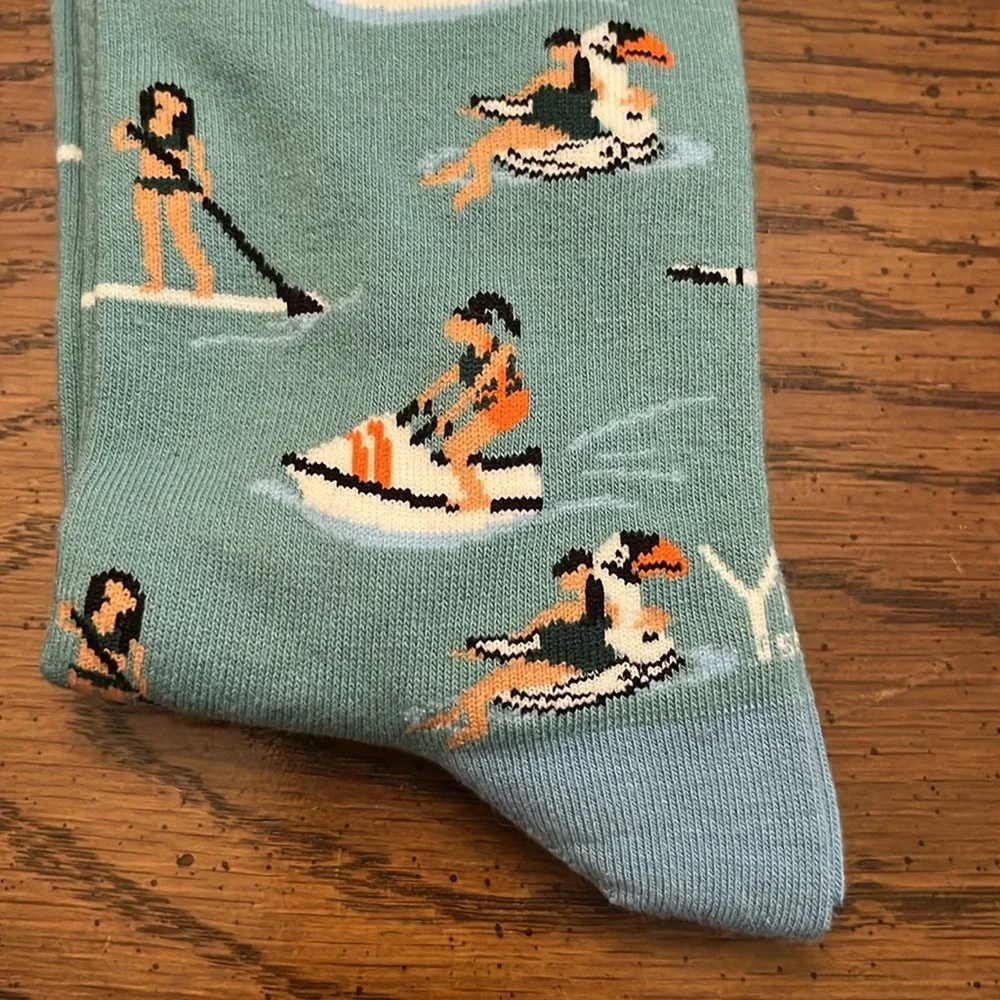 Yo‎ crew socks, Summer at the Lake, NWT